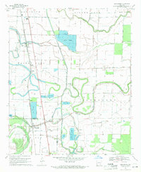 Download a high-resolution, GPS-compatible USGS topo map for Winchester, AR (1971 edition)