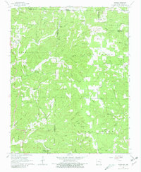Download a high-resolution, GPS-compatible USGS topo map for Wirth, AR (1981 edition)