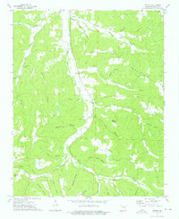 Download a high-resolution, GPS-compatible USGS topo map for Witter, AR (1976 edition)