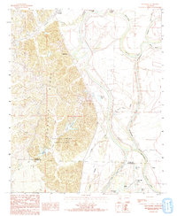 Download a high-resolution, GPS-compatible USGS topo map for Wittsburg, AR (1993 edition)