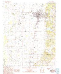 Download a high-resolution, GPS-compatible USGS topo map for Wynne, AR (1993 edition)