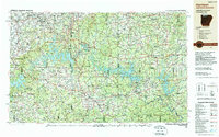 Download a high-resolution, GPS-compatible USGS topo map for Harrison, AR (1985 edition)