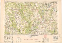 1950 Map of Helena, 1952 Print