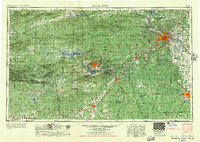 1956 Map of Little Rock