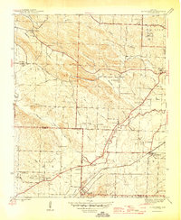 preview thumbnail of historical topo map of Alexander, AR in 1944