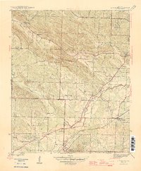 Download a high-resolution, GPS-compatible USGS topo map for Alexander, AR (1946 edition)