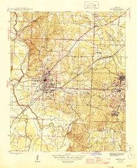 Download a high-resolution, GPS-compatible USGS topo map for Benton, AR (1946 edition)