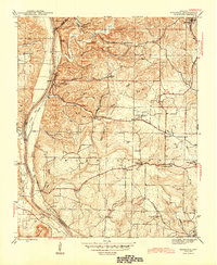 Download a high-resolution, GPS-compatible USGS topo map for Bethesda, AR (1945 edition)