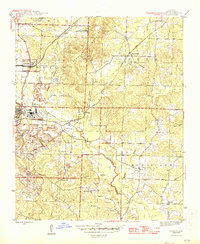 Download a high-resolution, GPS-compatible USGS topo map for Bryant, AR (1946 edition)