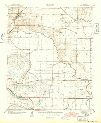 Download a high-resolution, GPS-compatible USGS topo map for Jacksonville, AR (1949 edition)