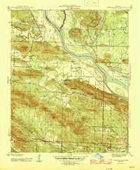 Download a high-resolution, GPS-compatible USGS topo map for Pinnacle Mtn, AR (1946 edition)