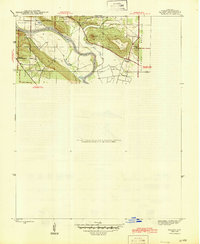 Download a high-resolution, GPS-compatible USGS topo map for Salado, AR (1945 edition)