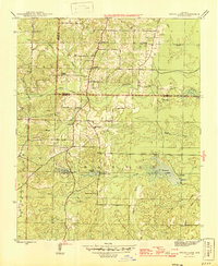 Download a high-resolution, GPS-compatible USGS topo map for Spring Lake, AR (1946 edition)