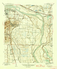 Download a high-resolution, GPS-compatible USGS topo map for Sweet Home, AR (1946 edition)