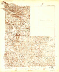 1935 Map of Alexander