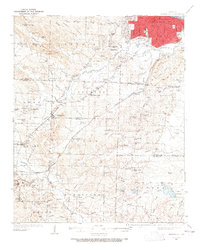 1935 Map of Alexander, 1965 Print