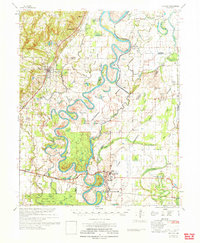 1971 Map of Augusta, AR