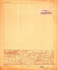 preview thumbnail of historical topo map of Johnson County, AR in 1906