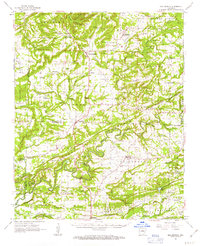Download a high-resolution, GPS-compatible USGS topo map for Bee Branch, AR (1963 edition)