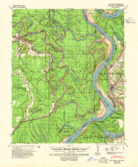 Download a high-resolution, GPS-compatible USGS topo map for Big Island, AR (1954 edition)