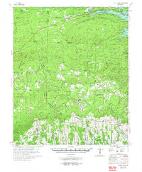 Download a high-resolution, GPS-compatible USGS topo map for Center Point, AR (1973 edition)
