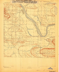 1888 Map of Dardanelle #4