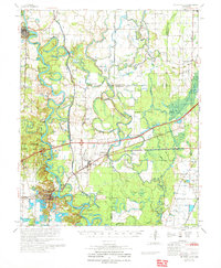 Download a high-resolution, GPS-compatible USGS topo map for De Valls Bluff, AR (1971 edition)