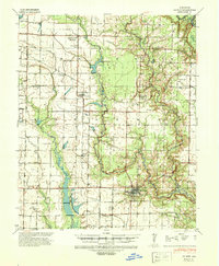 1941 Map of Almyra, AR, 1942 Print