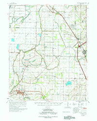 preview thumbnail of historical topo map of Crittenden County, AR in 1977