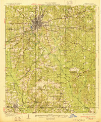 1927 Map of El Dorado
