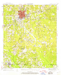 Download a high-resolution, GPS-compatible USGS topo map for El Dorado, AR (1958 edition)