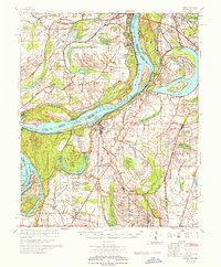 Download a high-resolution, GPS-compatible USGS topo map for Farrell, AR (1967 edition)
