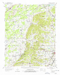 Download a high-resolution, GPS-compatible USGS topo map for Gainesville, AR (1978 edition)
