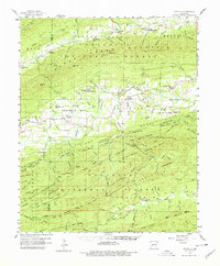 Download a high-resolution, GPS-compatible USGS topo map for Gravelly, AR (1979 edition)