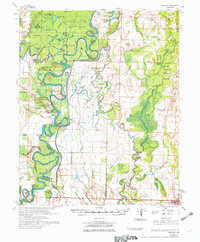 Download a high-resolution, GPS-compatible USGS topo map for Gregory, AR (1972 edition)
