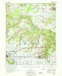 Download a high-resolution, GPS-compatible USGS topo map for Hazen, AR (1967 edition)