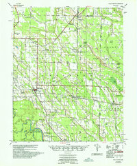 1957 Map of Holly Grove, AR