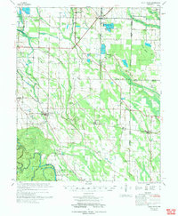 preview thumbnail of historical topo map of Holly Grove, AR in 1974