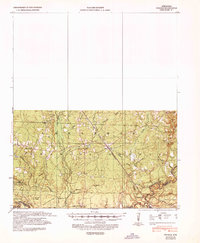 preview thumbnail of historical topo map of Bradley County, AR in 1939