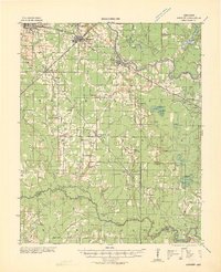 1932 Map of Kensett