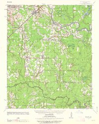 1935 Map of Kensett, 1963 Print