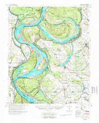 Download a high-resolution, GPS-compatible USGS topo map for Lamont, AR (1977 edition)