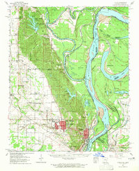Download a high-resolution, GPS-compatible USGS topo map for Latour, AR (1965 edition)