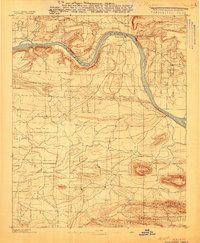 1887 Map of Magazine Mountain #2