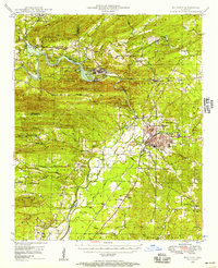 preview thumbnail of historical topo map of Malvern, AR in 1948