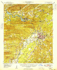 1949 Map of Malvern, AR