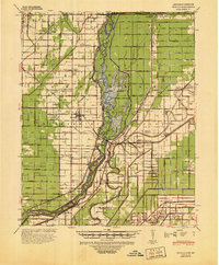 Download a high-resolution, GPS-compatible USGS topo map for Manila, AR (1945 edition)