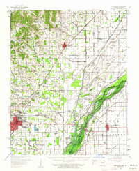 Download a high-resolution, GPS-compatible USGS topo map for Marmaduke, AR (1962 edition)