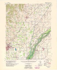 1959 Map of Marmaduke, AR