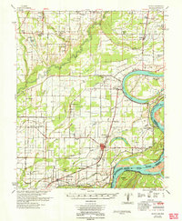 Download a high-resolution, GPS-compatible USGS topo map for Modoc, AR (1964 edition)